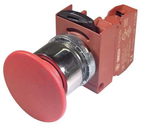 ABB Non-Illum Push Button Operator, 22mm, Red P9M-EM4RNN20N0