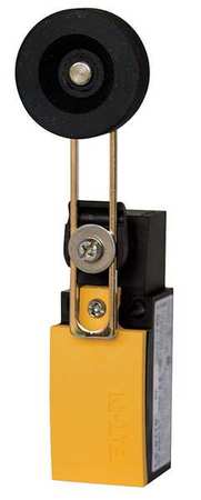 EATON Limit Switch, Roller Lever, Rotary, 1NC/1NO, 4A @ 400V AC, Actuator Location: Side LS-S11S-RLA40