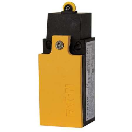 EATON Limit Switch, Plunger, Roller, 1NC/1NO, 4A @ 400V AC, Actuator Location: Top LS-S11S-P