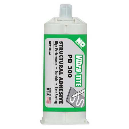 VIBRA-TITE Surface Cleaner, PB300 Series, Clear, 4 fl oz, Bottle, 1:01 Mix Ratio, 7 min Functional Cure PB30050