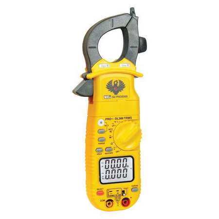Uei Test Instruments Clamp Meter, Analog, 400 Max. AC Amps DL389B-N