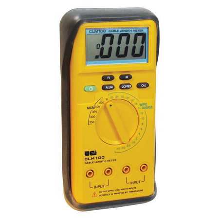 UEI TEST INSTRUMENTS NIST Certified Cable Length Meter, Measures ft., m CLM100-N