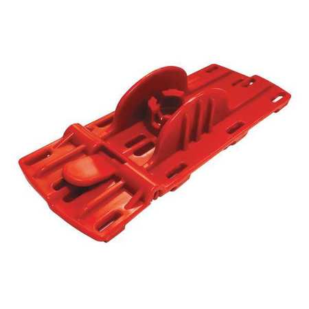 ZIPWALL Ext. Adaptor, Red, 5-3/4 In. x 2-1/8 In. SLD