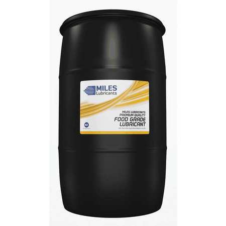 MILES LUBRICANTS 55 gal Gear Oil Drum 320 ISO Viscosity, 90W SAE, Yellow MSF1436001