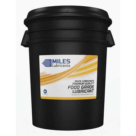 MILES LUBRICANTS Compressor Oil, Pail, 5 gal., Food Yes MSF1544003