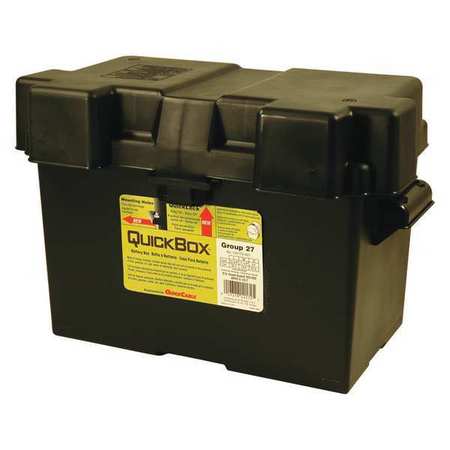 QUICKCABLE Battery Box, Black, 16-7/64" L x9-39/64" W 120172-360-001