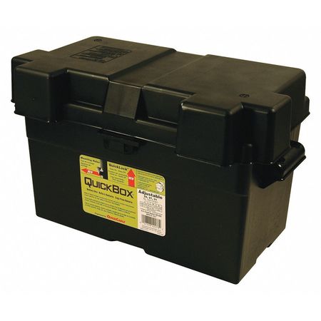 QUICKCABLE Battery Box, Black, 17-3/4" L x10-15/64" W 120173-360-001