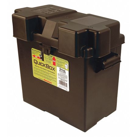 QUICKCABLE Battery Box, Black, 13-1/2" L x 12-15/64"D 120174-360-001