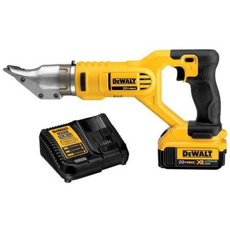 Dewalt 20V MAX* 18ga Swivel Head Double Cut Shear Kit DCS491M2