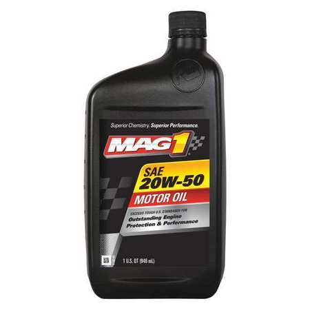 Mag 1 Engine Oil, Conventional, 20W-50, 32 Oz. MAG61654