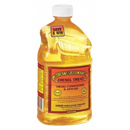 Howes Lubricants Lubricator Diesel Treatment, Amber, 32 oz. 103062