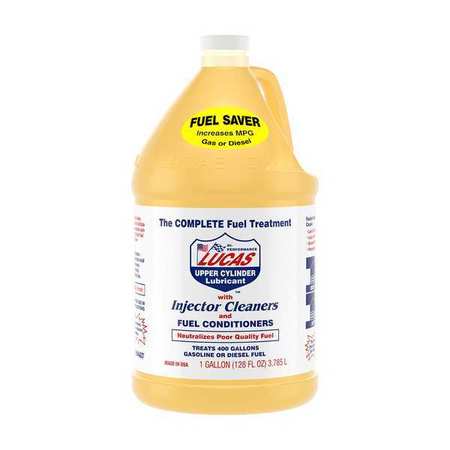 Lucas Oil Fuel Additive, Amber, 1 gal. 10013