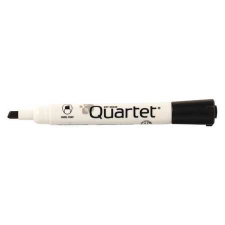 Quartet Dry Erase Marker, Chisel Tip, Black, PK12 Low Odor 51-002692QA