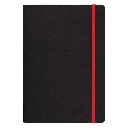 BLACK N RED 5-3/4 x 8-1/4" Black Notebook, 70 Sheets JDK400065000