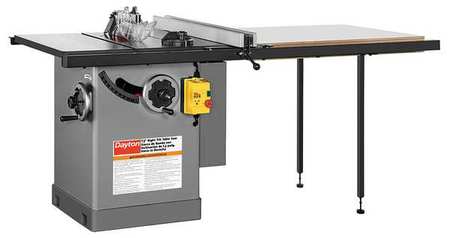 DAYTON Corded Table Saw 12 in Blade Dia., 50 in 49G996