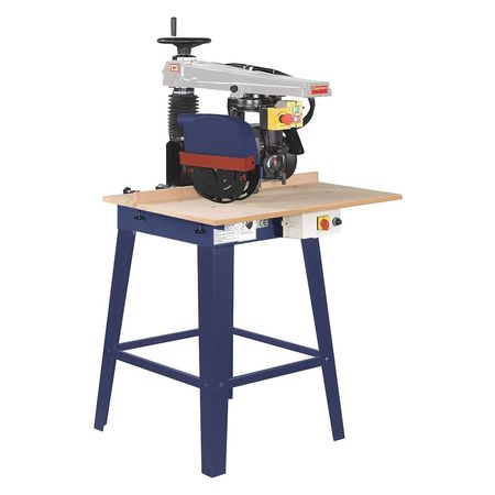 Dayton Radial Arm Saw, 1 HP, 115V 49G998