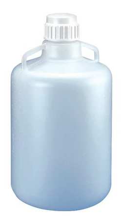 LAB SAFETY SUPPLY Carboy, Heavy-Duty, PP, 5.28 gal. 49H029