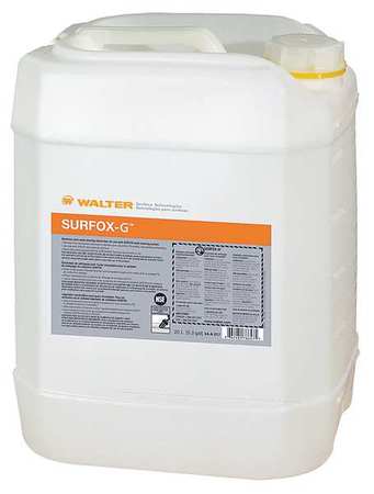 Walter Surface Technologies Weld Cleaning Electrolyte, 5.2 gal. 54A067