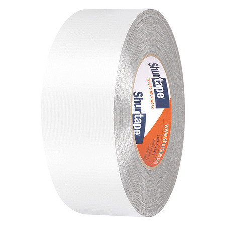 Shurtape Duct Tape, 55m L, 5-63/64 in. D, Silver SF 682