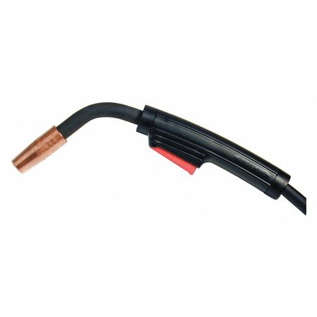 LINCOLN ELECTRIC MIG Welding Gun, 100A, 10 Ft., Straight K530-5