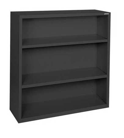 Sandusky Lee Bookcase, Vertical, Elite, 2, Black, Steel BA20341242-09