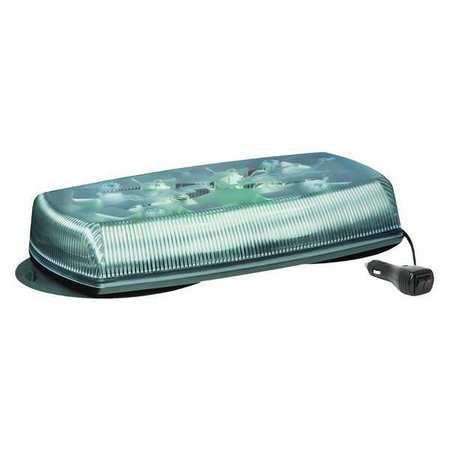 ECCO Mini Lightbar, LED, Clear, 15" L 5585CC-VM