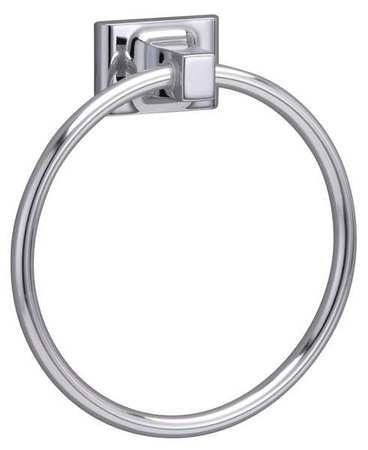 TAYMOR Towel Ring, Polished Chrome, Sunglow, 6 In 01-9404