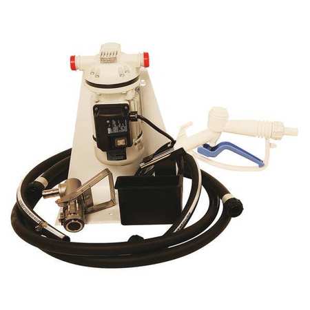 LIQUIDYNAMICS Electric Operated Drum Pump, 115VAC, 8 Max. Flow Rate , 1/10 HP, Polypropylene, 3/4" Inlet DS15H15XMPXXRSV