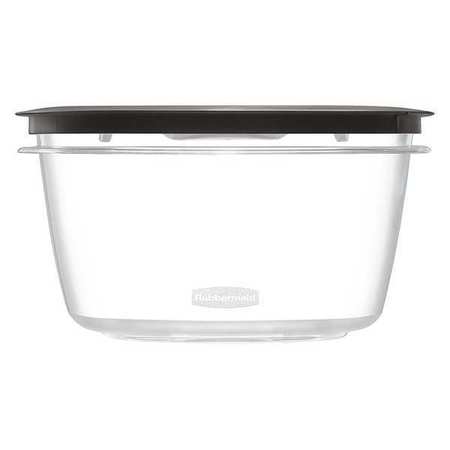 Rubbermaid Commercial Square Storage Canister, 5-7/1 in. H 1937693