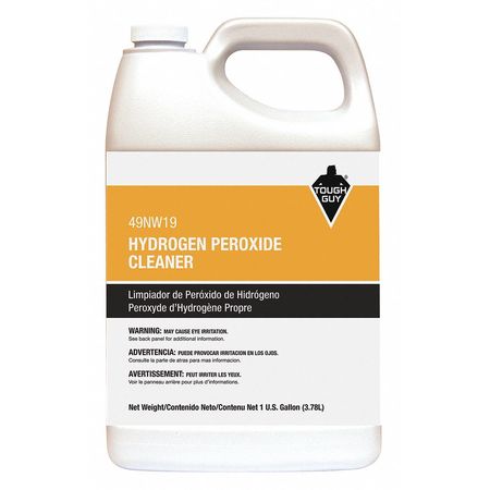 Tough Guy Peroxide Powered Cleaner and Degreaser, 1 gal. Jug, Citrus, Floral 49NW19