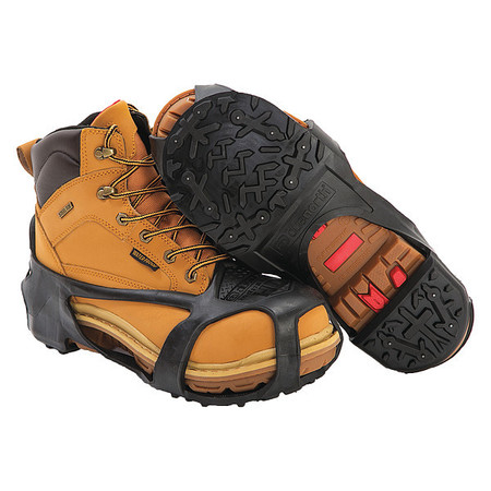 Due North Heavy Duty Traction Aid, Ice Traction Device, Rubber, Tungsten Carbide Spikes, Unisex, Size Large V3550570-L