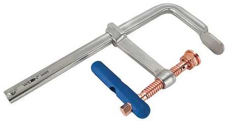 Wilton 36 in Bar Clamp, Copper-Plated Steel Handle and 5 1/2 in Throat Depth 2400S-36C