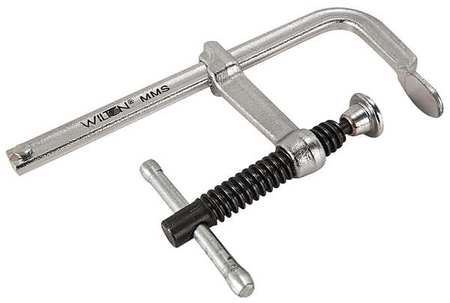 Wilton 12 in Bar Clamp, Steel Handle and 2 1/4 in Throat Depth MMS-12