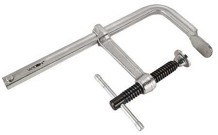 Wilton 18 in Bar Clamp, Steel Handle and 4 3/4 in Throat Depth 1200S-18