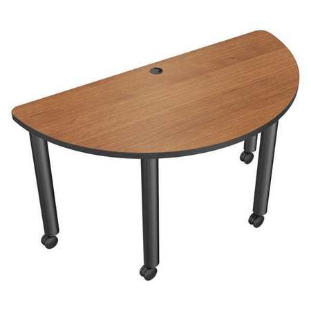 MOORECO Boat Conference Table, 58 in X 29 in X 29 1/2 in, High Pressure Laminate Top 27743-7919-BK