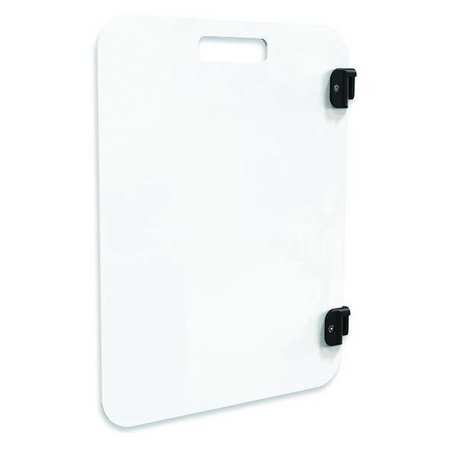 BEST-RITE 23"x15" Portable/Carry Whiteboard, Gloss Melamine 785EP-1