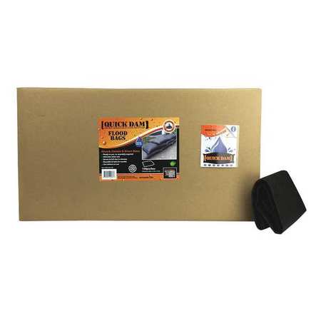 QUICK DAM Flood Barrier, 2 ft.L, 3-1/2"H, PK120 QD1224-120