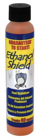 ETHANOL SHIELD Ethanol Fuel Treatment, Improver, 4 oz. 1-004-12C