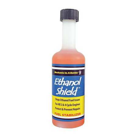 ETHANOL SHIELD Ethanol Fuel Treatment, Improver, 8 oz. 1-008-9C