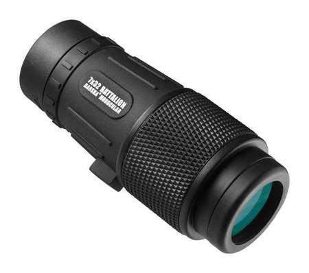 BARSKA Military Monocular, 7x Magnification, Roof Prism, 389 ft @ 1000 yd Field of View AA11956