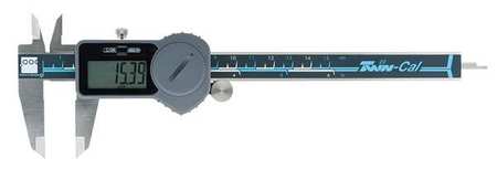 Tesa Brown & Sharpe Digital Caliper, 0-6"/0-150mm, S/S 00590093