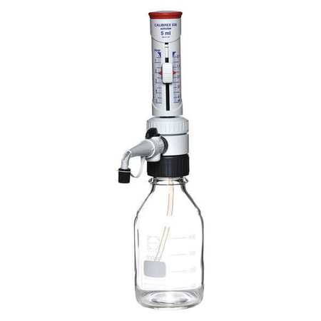 WHEATON Bottle Top Dispenser, 0.5 to 5mL W845020