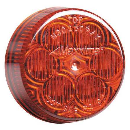 MAXXIMA Clearance Marker Light, Red, Round M34260R