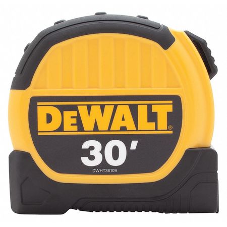 Dewalt 30 ft Tape Measures, 1 1/8 in Blade DWHT36109