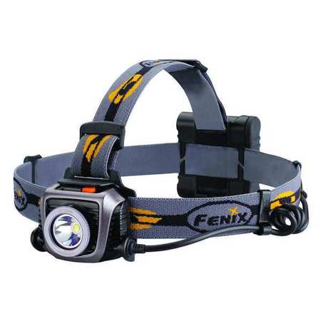Fenix Lighting Headlamp, Tactical, LED, Gray HP15