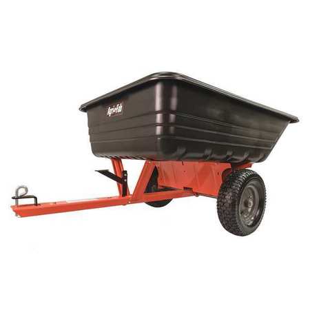 Agri-Fab Dump Carts, Black/Orange, 800 lb., 32" H 45-0519