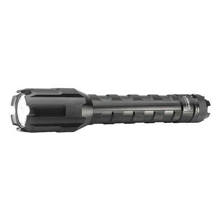 LUMAPRO Black Rechargeable Led Tactical Handheld Flashlight, 18650, 1,000 lm lm 49XX92