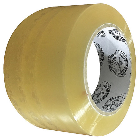 Zoro Select Carton Sealing Tape, Clear, 110 yd. L, PK36 49XZ58