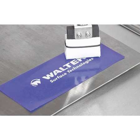 WALTER SURFACE TECHNOLOGIES Weld Stencil, 2.5" X 7" 54B066