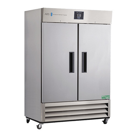 AMERICAN BIOTECH SUPPLY Refrigerator, Select SS Door, 49 cu ft., 9A ABT-HC-SSP-49
